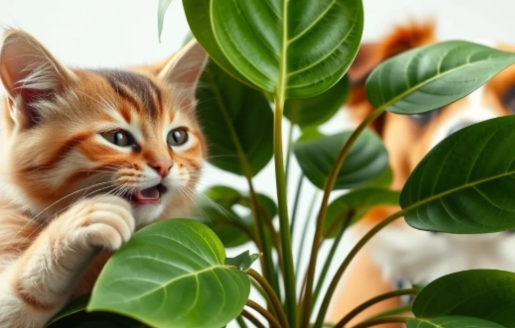 貓吃黃金葛 貓吃黃金葛