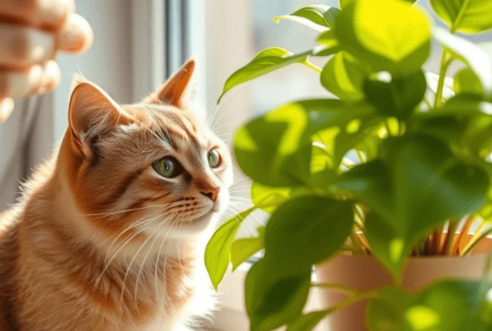 貓吃黃金葛 貓吃黃金葛