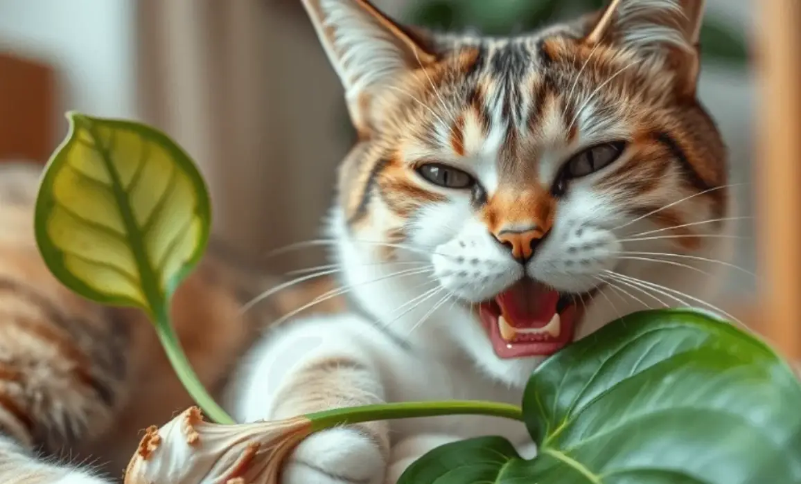 貓誤食黃金葛怎麼辦？獸醫教你三步緊急處理與後續照護