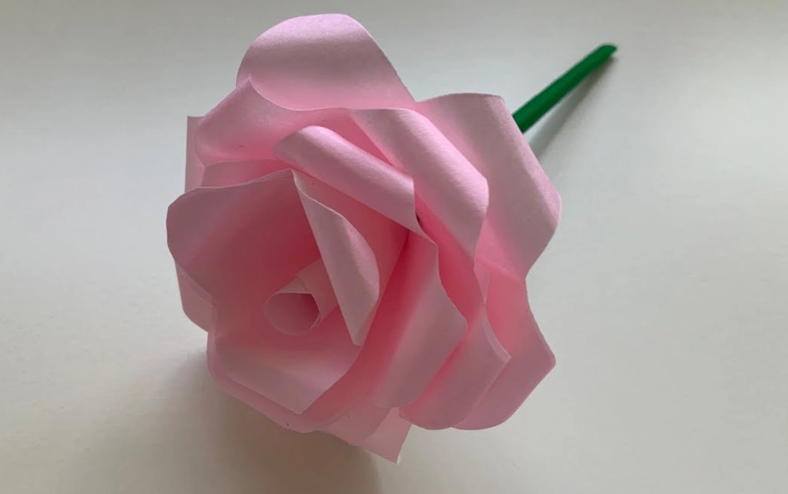 立體玫瑰花摺紙步驟 立體玫瑰花摺紙步驟