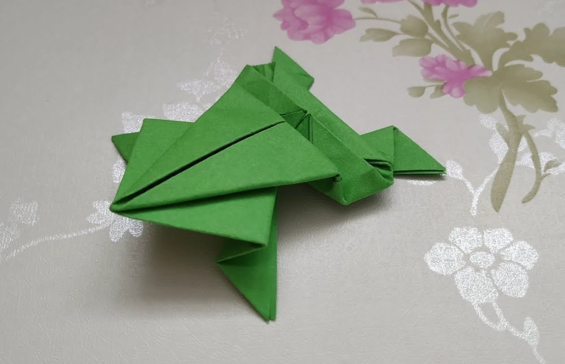 摺青蛙 步驟 摺青蛙 步驟