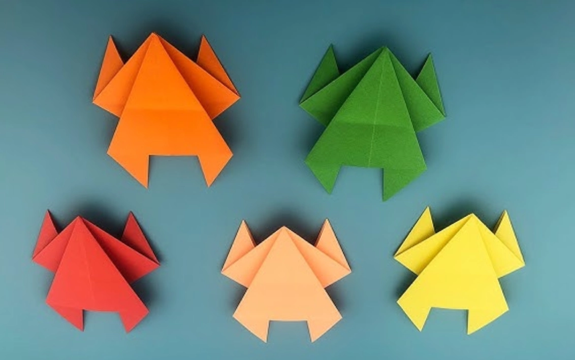 青蛙摺紙 教學 青蛙摺紙 教學