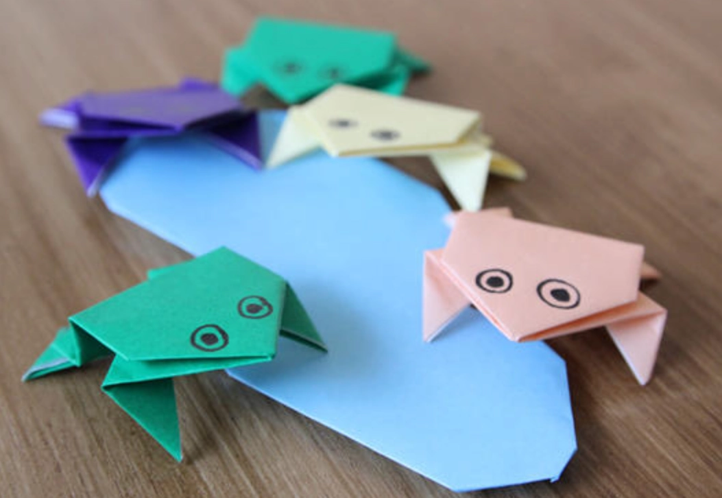 青蛙摺紙 教學 青蛙摺紙 教學