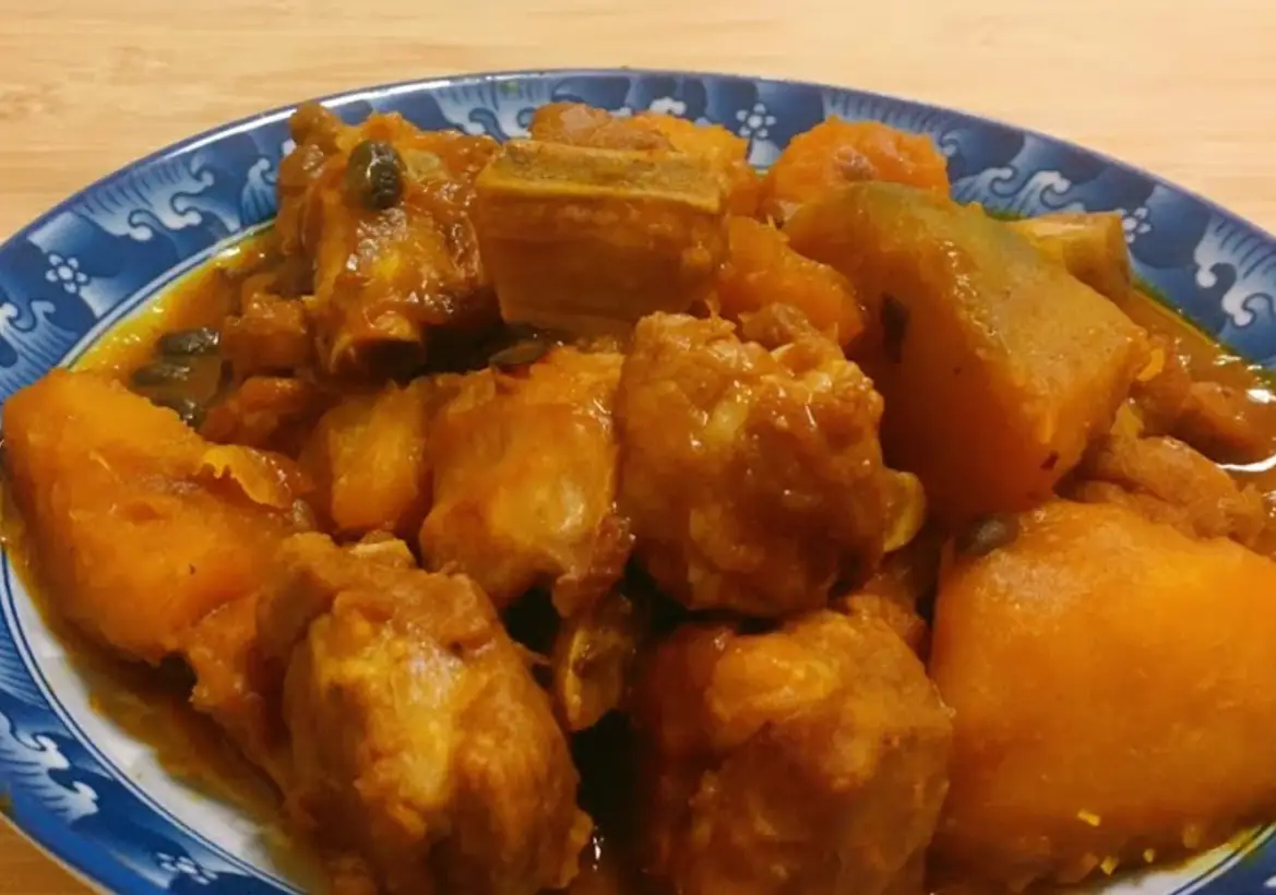 南瓜栗子炆排骨 食譜 南瓜栗子炆排骨 食譜