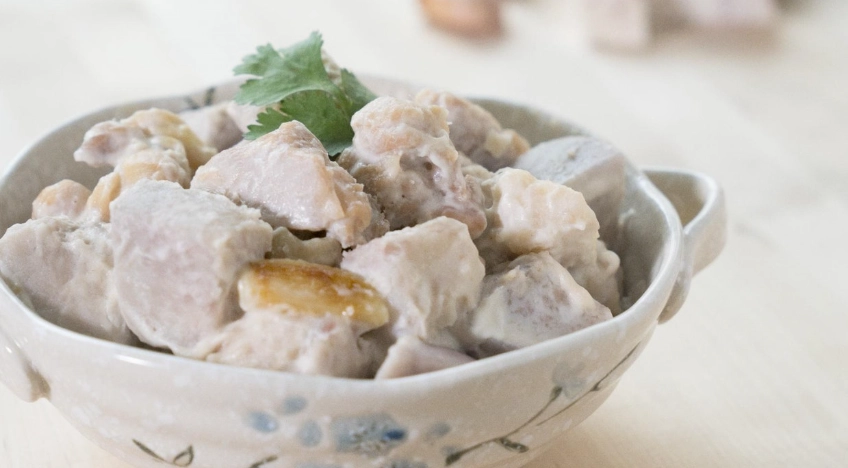 椰汁炆雞 椰汁炆雞