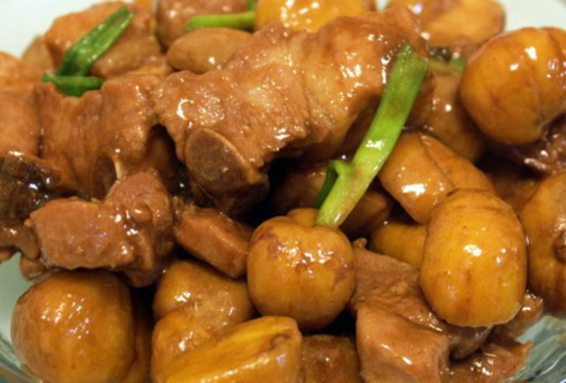 蠔油栗子炆排骨 做法