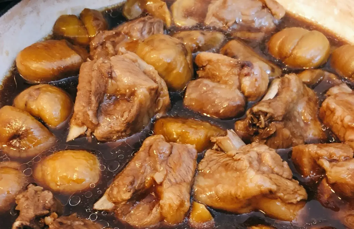 栗子炆排骨