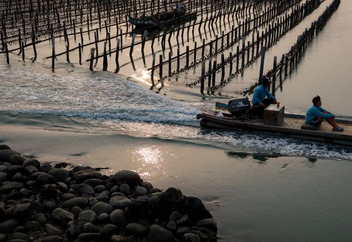 蘆竹溝蚵棚旅遊