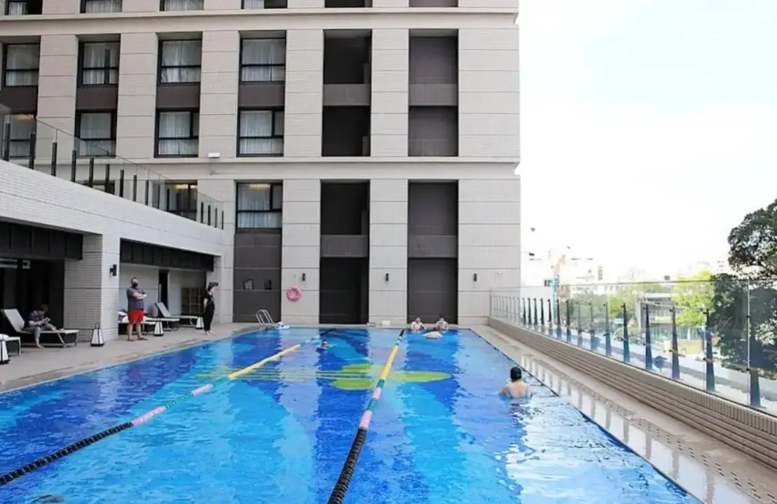 台南親子飯店 泳池