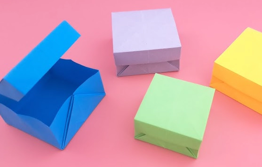 手工紙盒教程