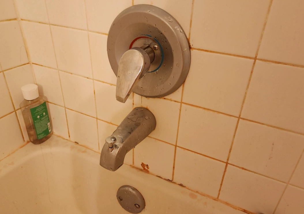 浴室粉紅色水垢成因