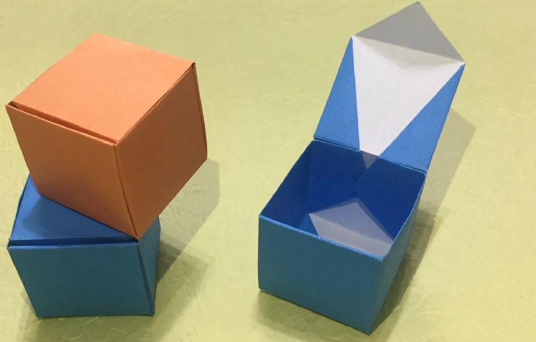 折紙教學盒子 diy