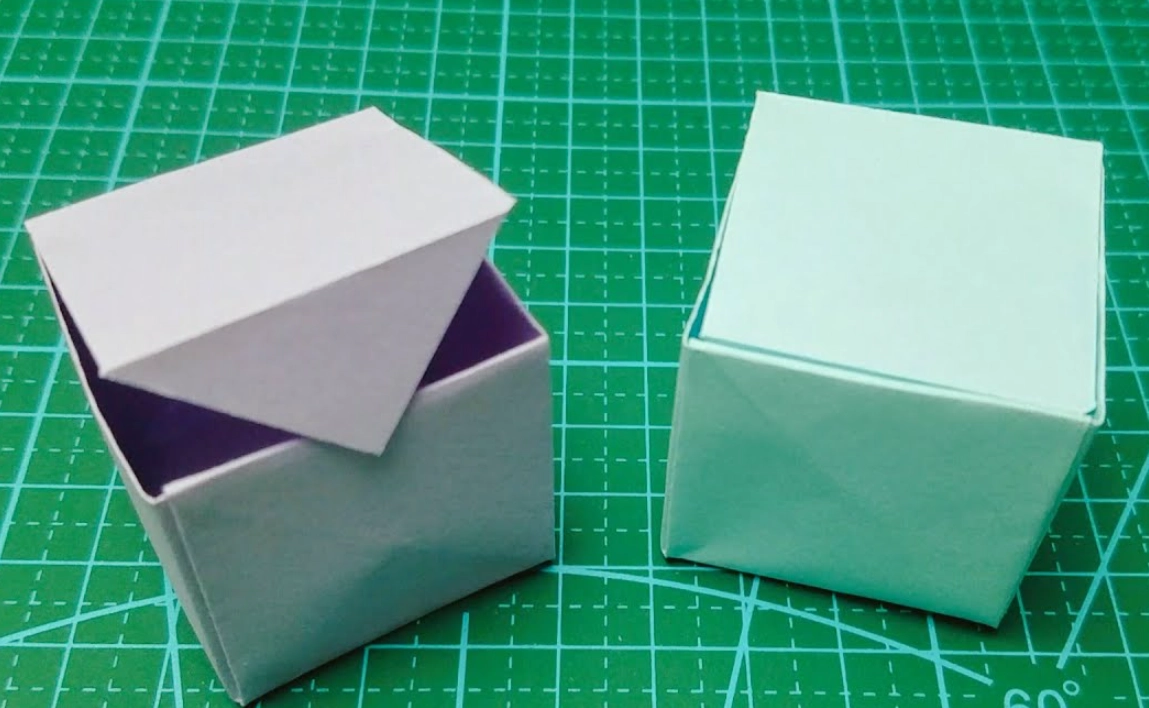 折紙教學盒子 diy