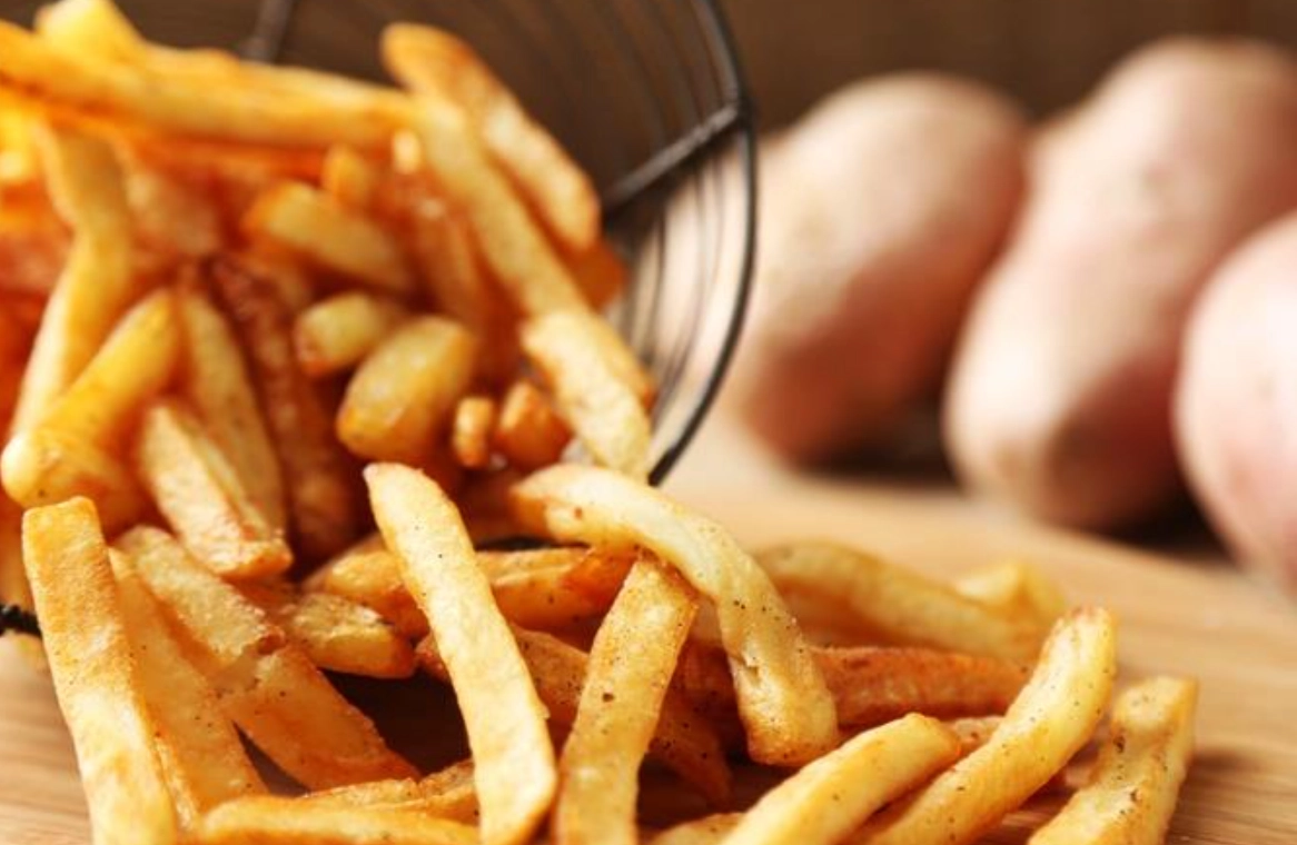 冷凍薯條炸法