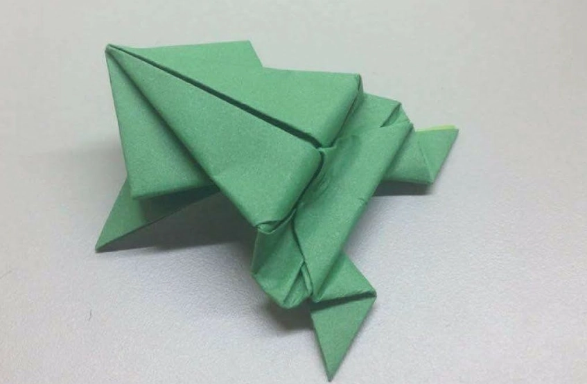 摺紙青蛙製作
