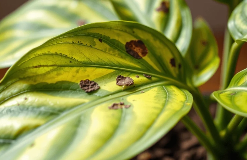 龜背芋葉片斑點全解析：從原因判斷到拯救步驟，植友必讀指南