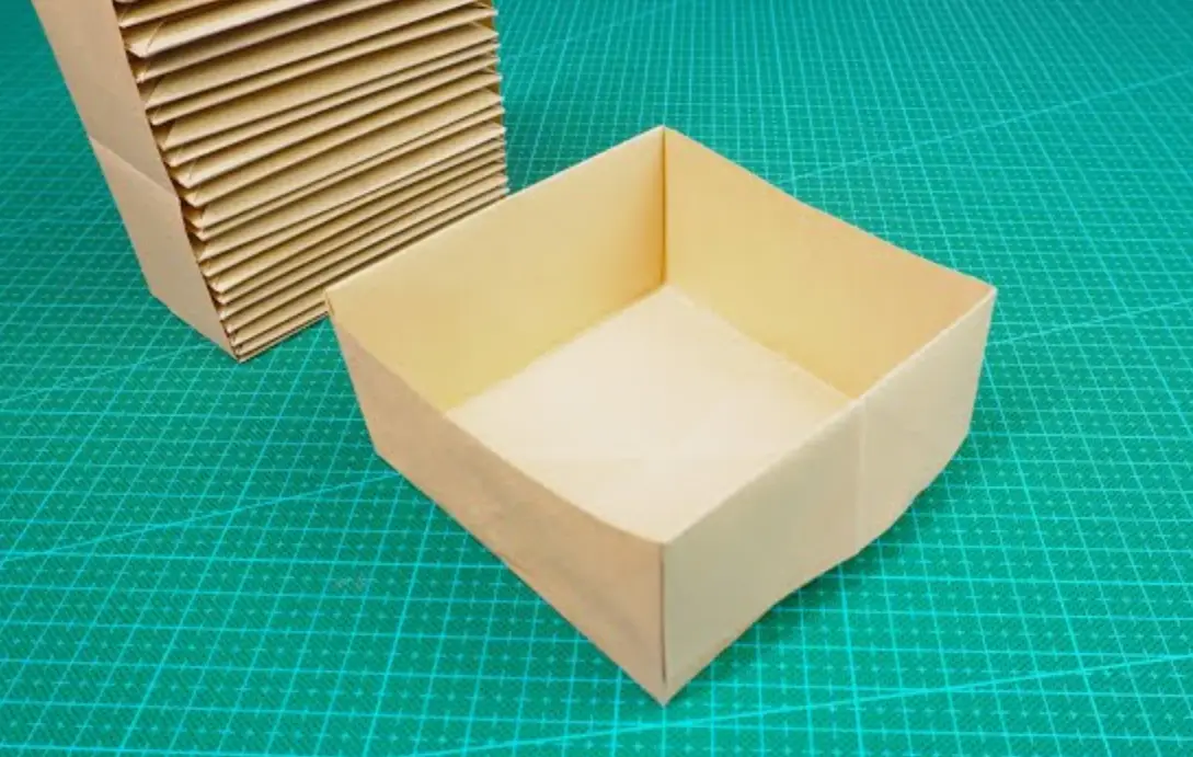 超實用垃圾盒折法教學：免膠帶、零廢棄的居家收納妙招