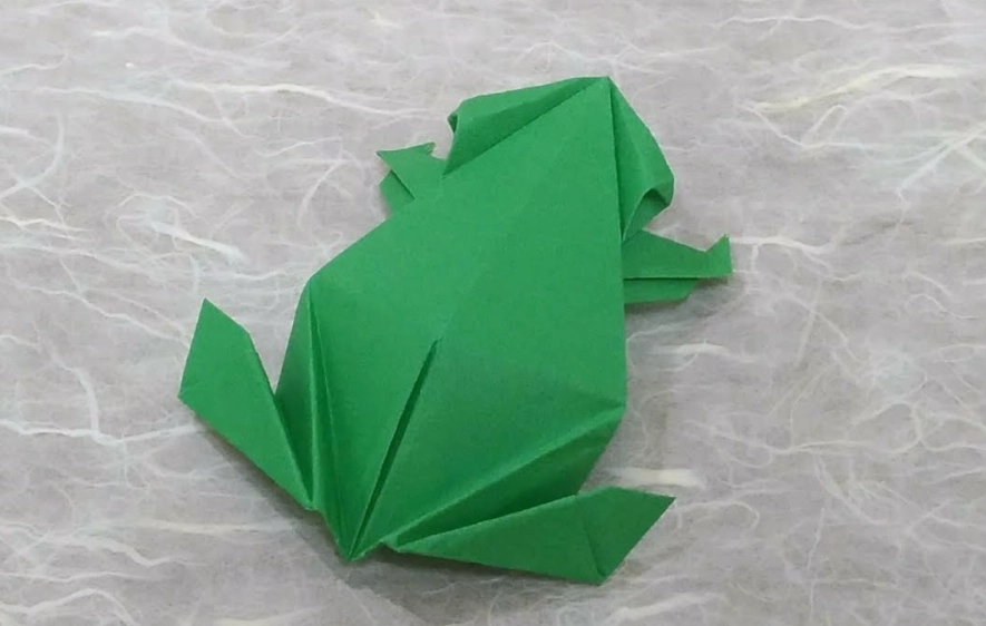 青蛙摺紙步驟