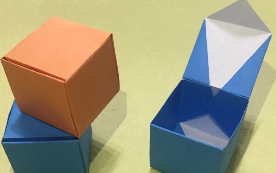 快速折紙盒技巧全攻略：3分鐘完成臨時收納與垃圾盒