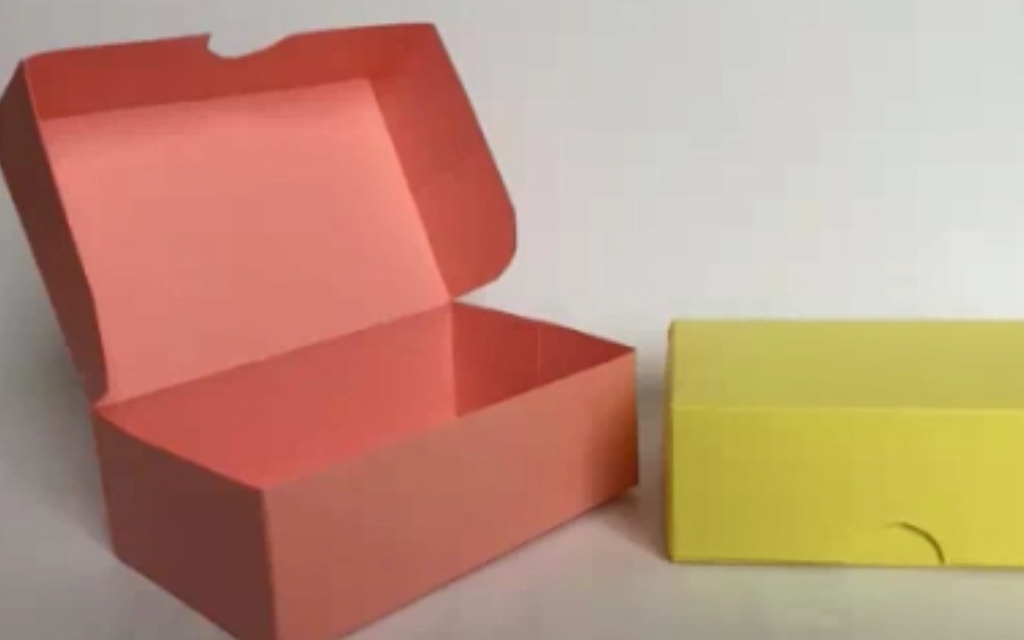 長方形紙盒折法 a4