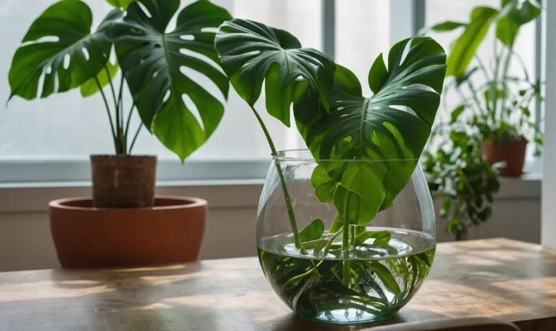 水耕龜背芋完整指南：從零開始到茂盛生長的實戰心得