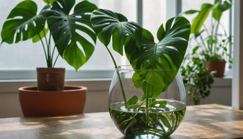 水耕龜背竹 方法