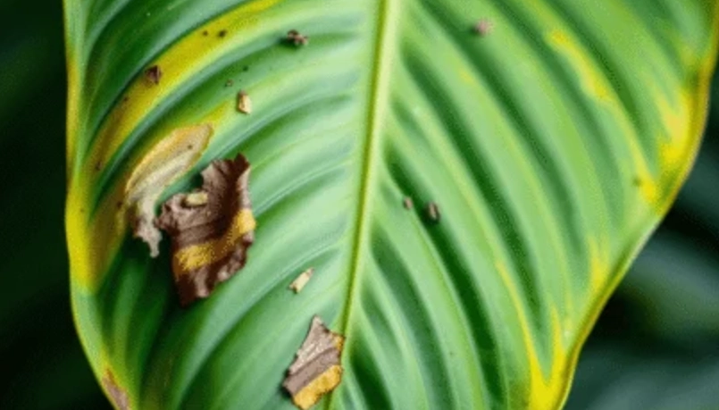 龜背芋葉子不展開