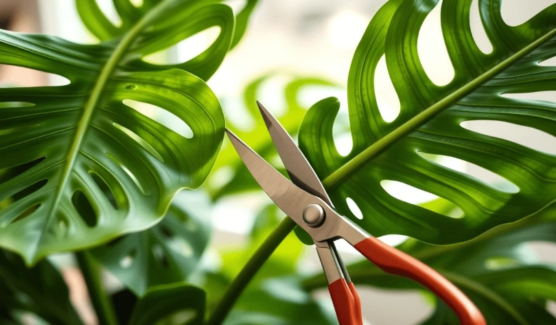 龜背芋剪葉完整教學：時機、步驟與常見錯誤解析