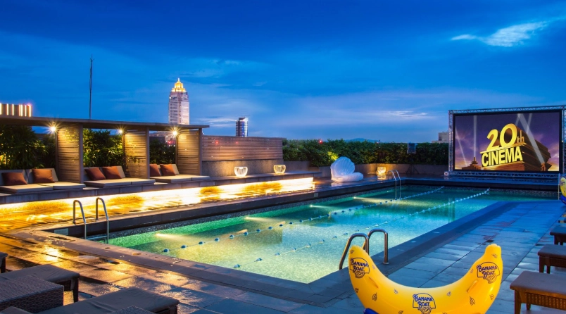 台北市區泳池住宿