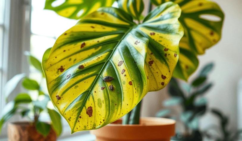 龜背芋葉子發黃