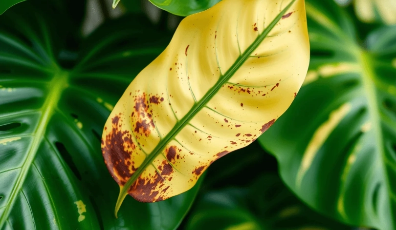 龜背芋葉子發黃