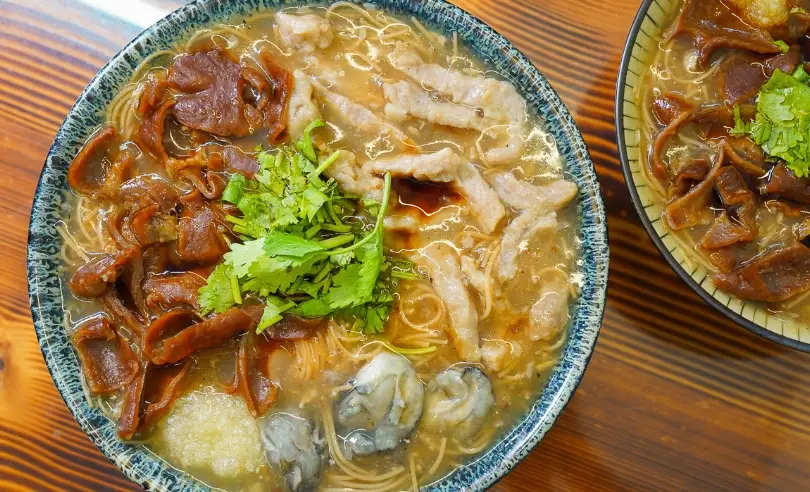 在家做古早味大腸麵線