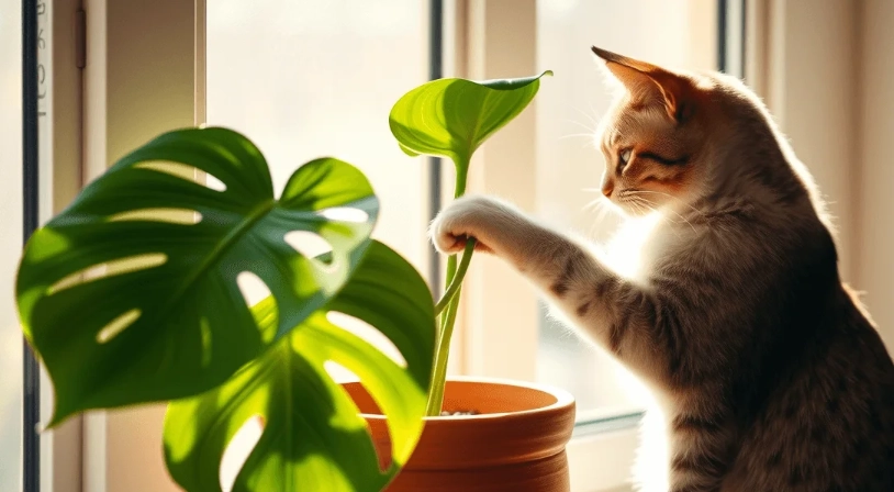 貓誤食龜背芋怎麼辦？獸醫親授緊急處理與居家預防全攻略