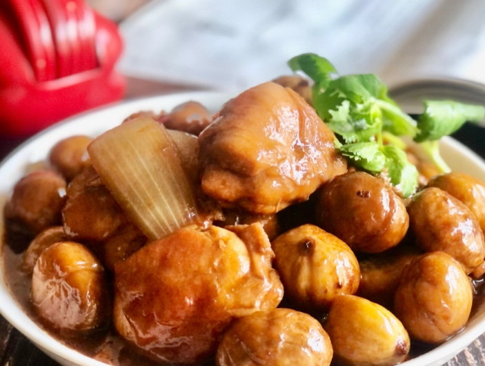 栗子燒雞家常做法