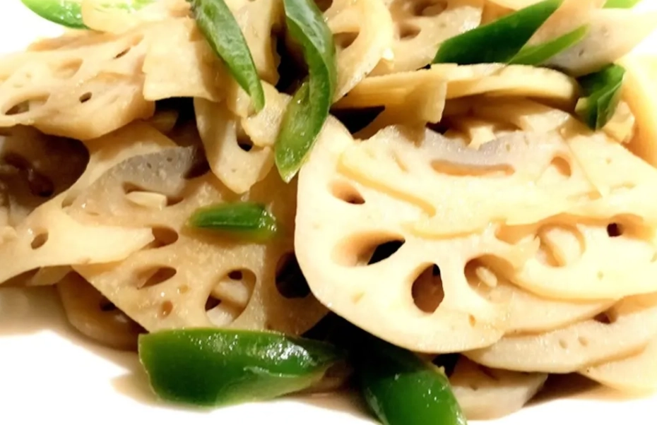 蓮藕變黑