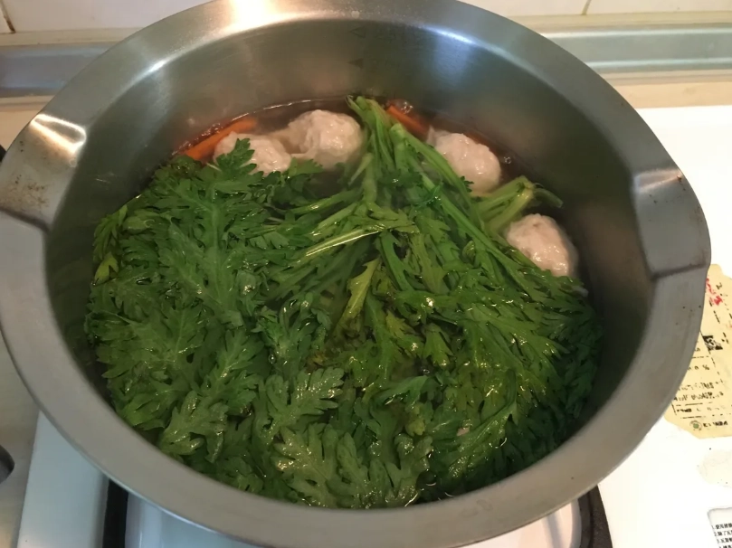 山茼蒿湯食譜
