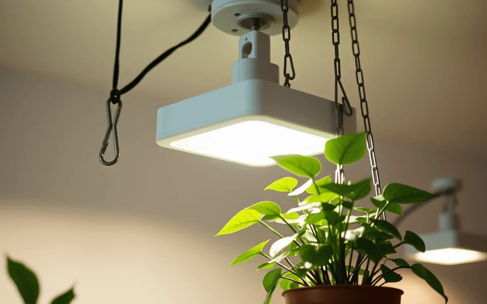 植物燈挑選：搞懂 PPFD、光譜與距離，別再讓植物白吃光