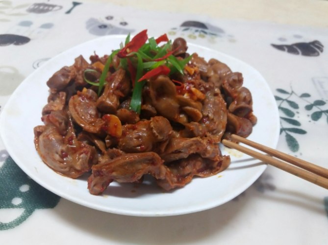 雞胗料理 雞胗料理