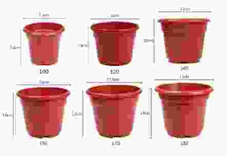 花盆尺寸选择