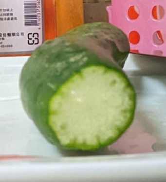 小黃瓜白白的原因