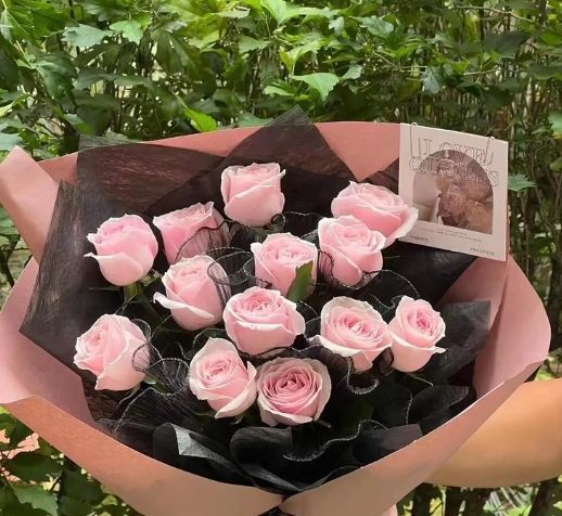 朋友玫瑰花礼物