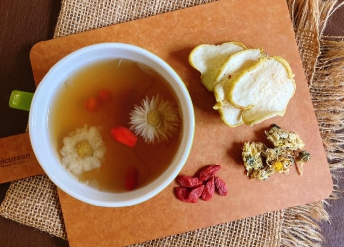 枸杞菊花桂圓茶好處