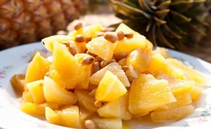 醃鳳梨做法