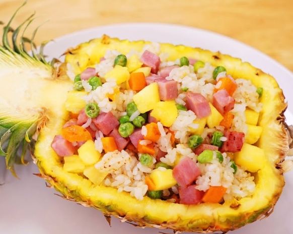 鳳梨炒飯做法