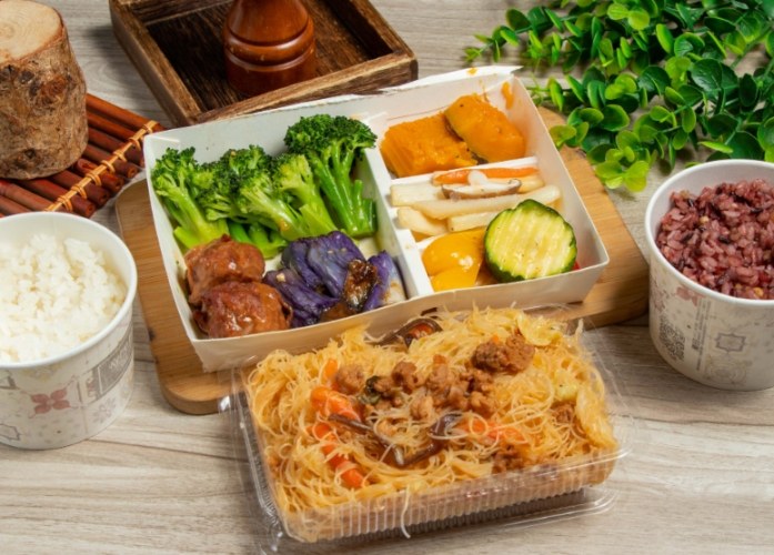 素食團體餐盒