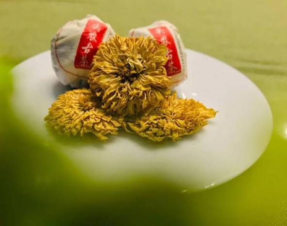 菊花普洱茶好處 菊花普洱茶好處