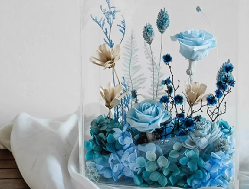 藍色花禮 藍色花禮