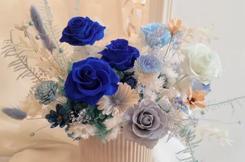 藍色花禮 藍色花禮