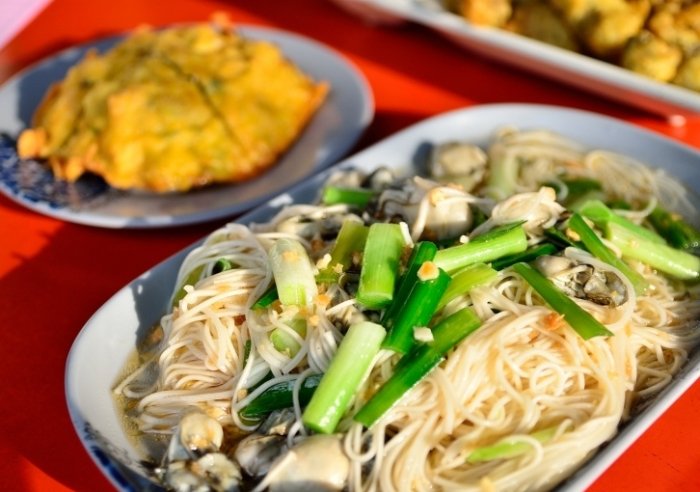 蚵仔面线食谱