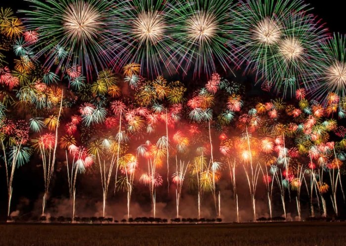 大曲花火終了時間